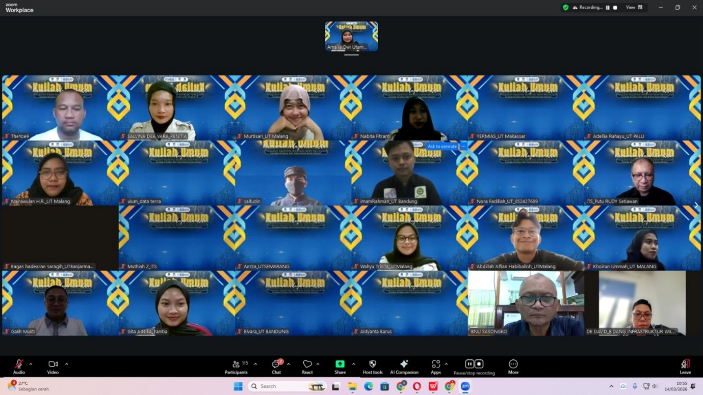 Peserta Zoom