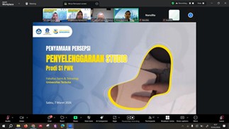 Pemaparan Materi oleh Mirza Permana