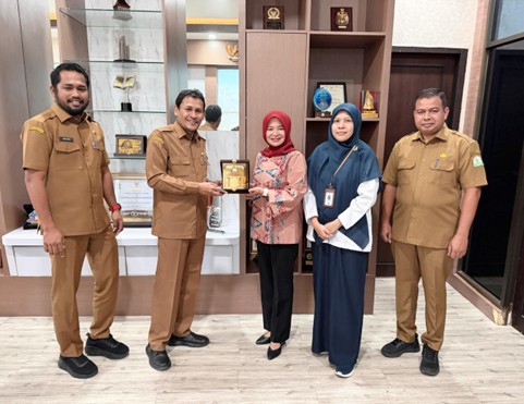 Pertemuan PWK UT dan Bappeda Aceh