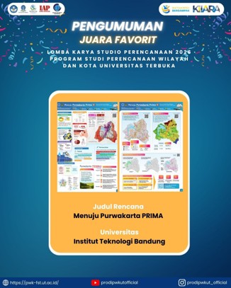 Pengumuman Juara RDTR